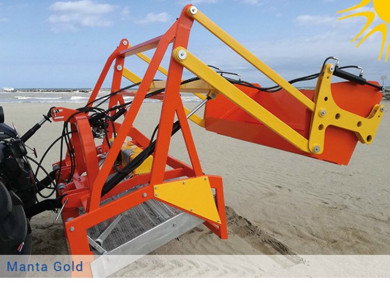 Μηχάνημα καθαρισμού ακτών – παραλιών Manta GOLD