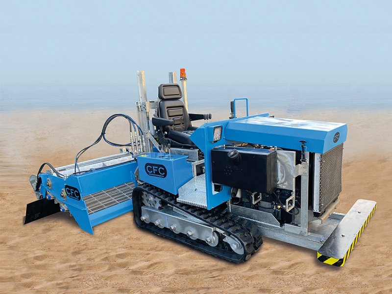 Μηχάνημα καθαρισμού ακτών – παραλιών Speed Tapiro Powered Tractor